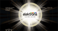 Desktop Screenshot of elektrona.com.tr